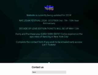 nyczoukfestival.com screenshot