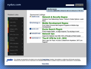 nydus.com screenshot