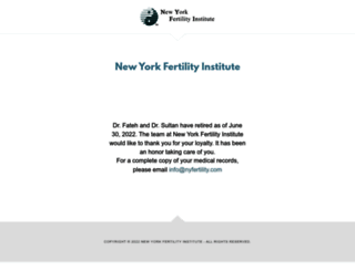 nyfertility.org screenshot