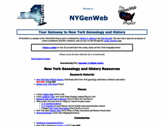 nygenweb.net screenshot