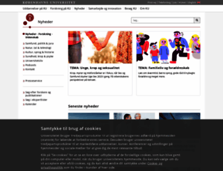 nyheder.ku.dk screenshot