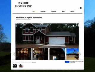 nyhofhomesinc.com screenshot