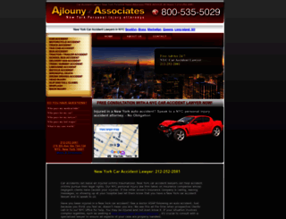 nylawyercaraccident.com screenshot