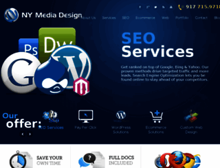 nymediadesign.com screenshot
