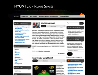 nyontekabis.wordpress.com screenshot