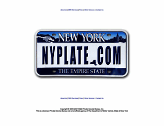nyplate.com screenshot