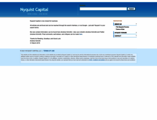 nyquistcapital.com screenshot