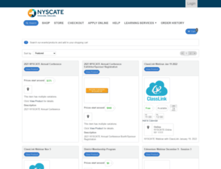 nyscate.configio.com screenshot