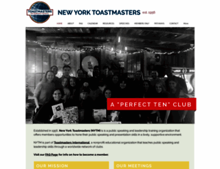 nytoastmasters.org screenshot