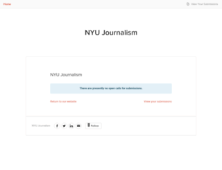 nyujournalism.submittable.com screenshot