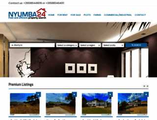 nyumba24.com screenshot