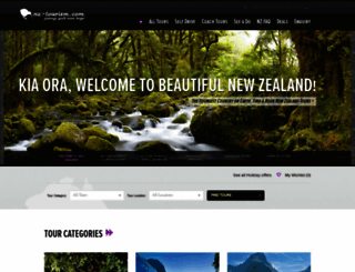 nz-tourism.com screenshot