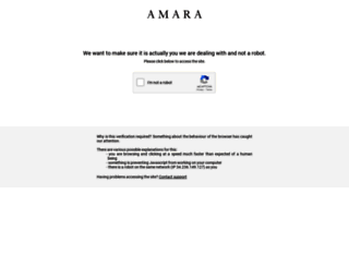 nz.amara.com screenshot