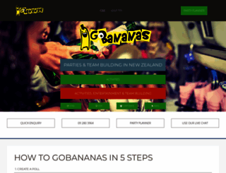 nz.gobananas.com screenshot