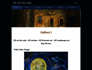 nzartforsale.com screenshot