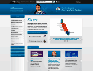 nzcurriculum.tki.org.nz screenshot