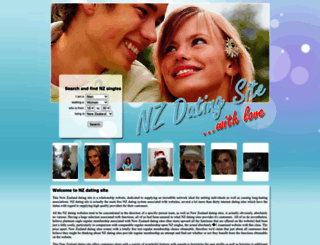 nzdatingsite.com screenshot