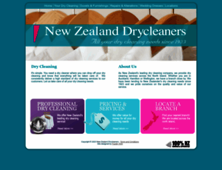 nzdrycleaners.co.nz screenshot