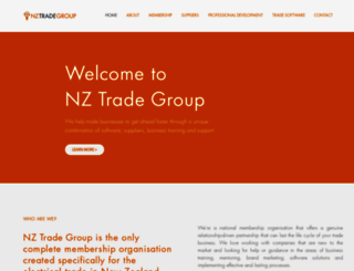 nztradegroup.co.nz screenshot