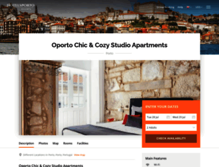 o-chic-cozy-studio-apartments.hotelsporto.net screenshot