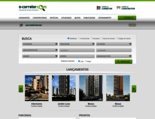 o-corretor.com screenshot