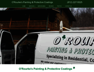 o-rourkes-painting.com screenshot