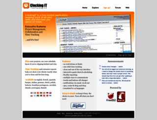 o.clockingit.com screenshot
