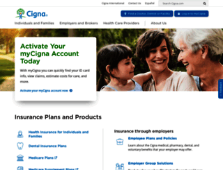 o.surveys.cigna.com screenshot
