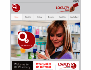 o2pharmacies.com screenshot
