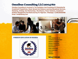 oaclng.com screenshot