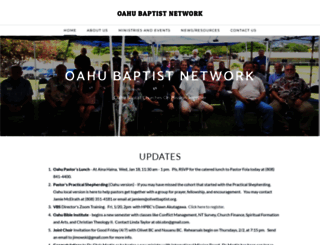 oahubaptist.net screenshot