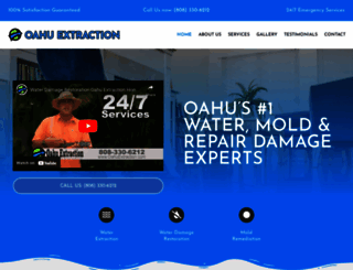 oahuextraction.com screenshot