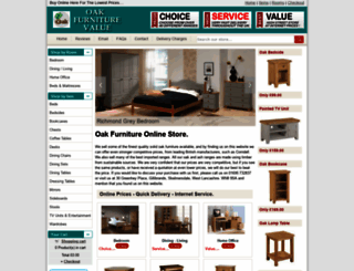 oak-furniture-value.co.uk screenshot