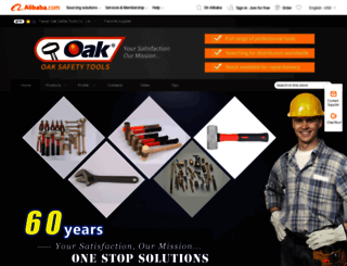 oak-tools.en.alibaba.com screenshot