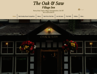 oakandsaw.co.uk screenshot