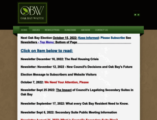 oakbaywatch.com screenshot