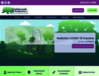 oakbrookpeds.com screenshot