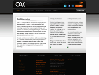 oakcomputing.com screenshot