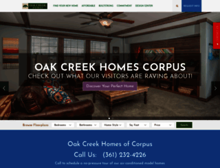 oakcreekcorpus.com screenshot