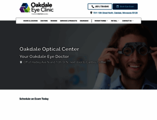 oakdaleopticalcenter.com screenshot