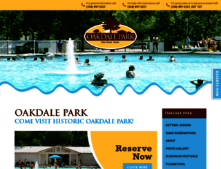 oakdalepark.com screenshot