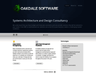oakdalesoft.com screenshot