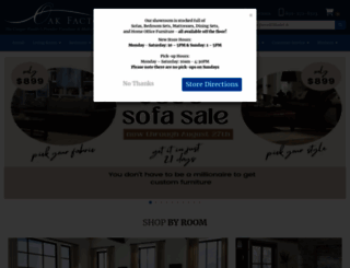 oakfactorylexington.com screenshot