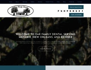 oakfamilydental.com screenshot