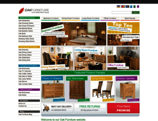 oakfurniture.org.uk screenshot