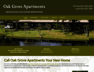 oakgroveapartments.com screenshot