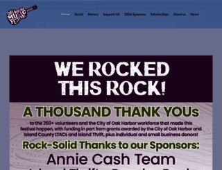 oakharborfestival.com screenshot