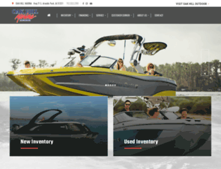 oakhillmarina.com screenshot