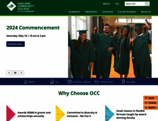 oaklandcc.edu screenshot
