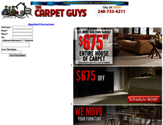 oaklandcountycarpet.com screenshot